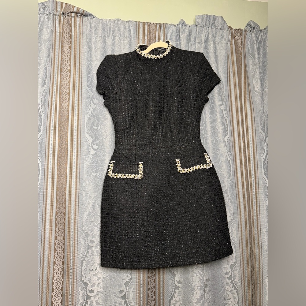 Nadine Merabi Simone Black Dress - Picture 5 of 8